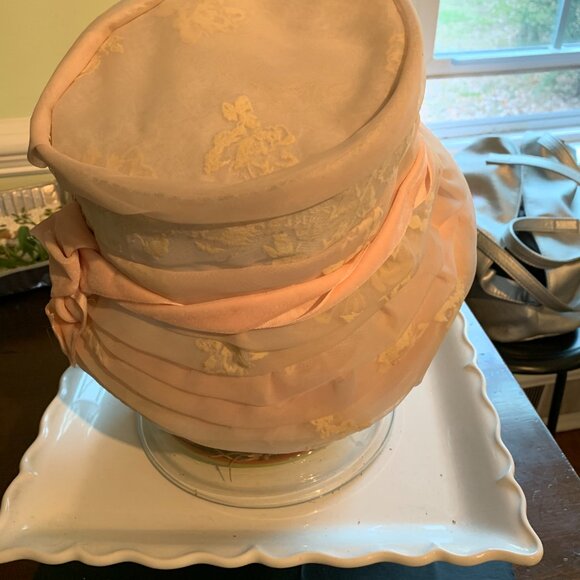 Early 1900s Pink Pillbox Womens Hat - Picture 1 of 8